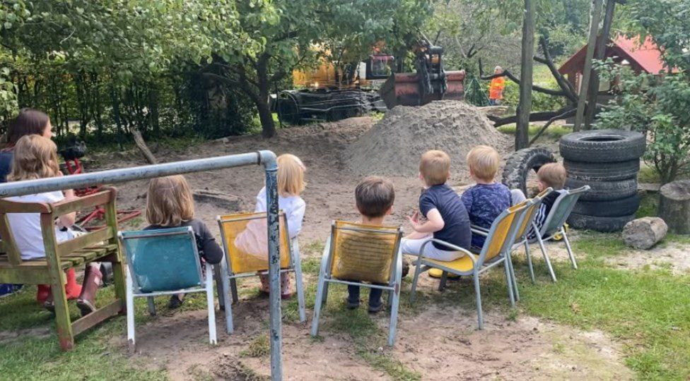 Spielsandlieferung